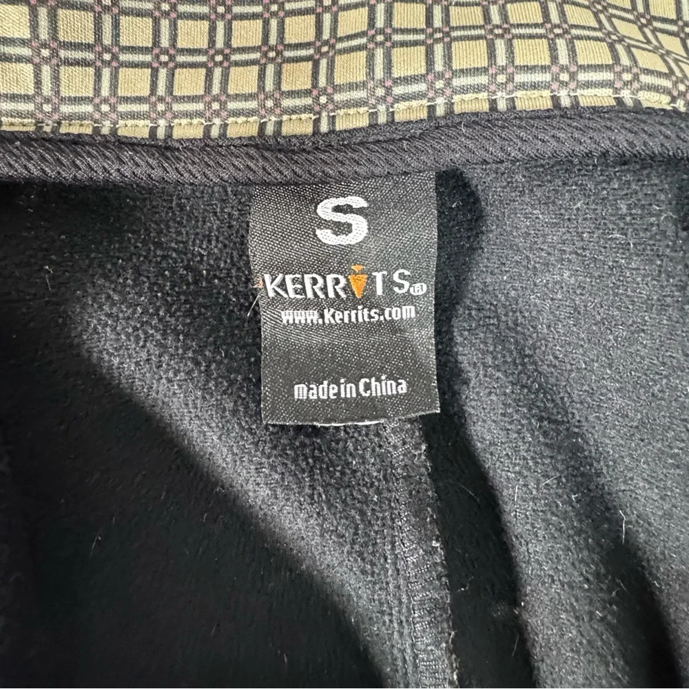 Kerrits Equestrian Softshell Riding Plaid Jacket Zip‎ Water Resistant Women’s S
